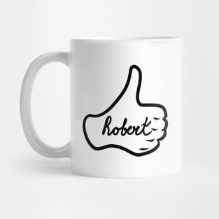 Men name Robert Mug